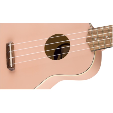 Fender Uke Venice Soprano Shell Pink