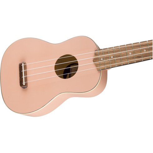 Fender Uke Venice Soprano Shell Pink