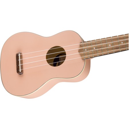 Fender Uke Venice Soprano Shell Pink