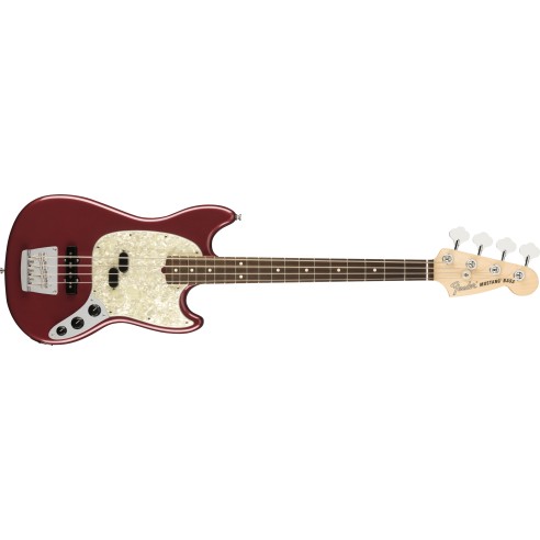 Fender Am Perf Mustang Bass Rw Aub Fender Am Perf Mustang Bass Rw Aub