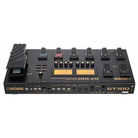 Boss Gt-100 Multiefectos De Guitarra