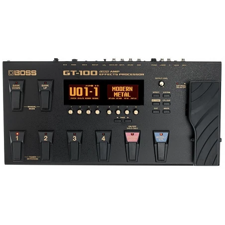 Boss Gt-100 Multiefectos De Guitarra