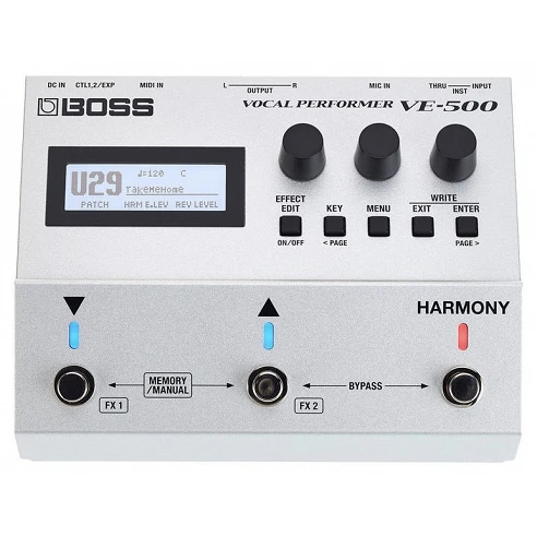 【値下げしました！】BOSS VOCAL PERFORMER VE-5 Amazon.com: Boss VE-5 procesador de efectos, ejecutante vocal