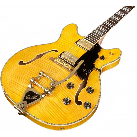 Guild Starfire VI Vibrato Blonde W/C