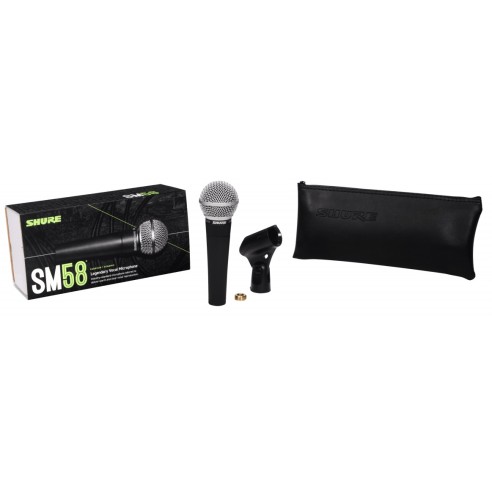 Shure SM58 LC Micrófono Dinámico... Shure SM58 LC Micrófono Dinámico...