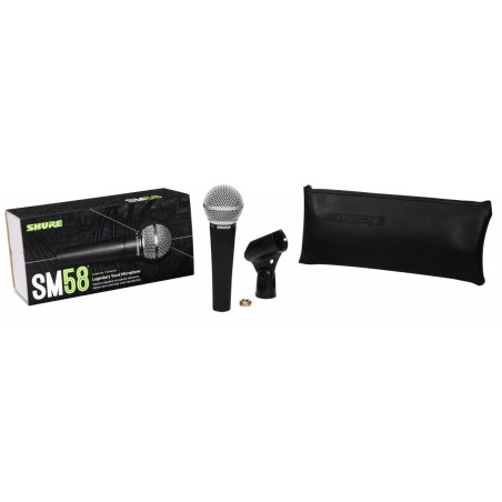 Shure SM58 LC Micrófono Dinámico Cardiodie Vocal