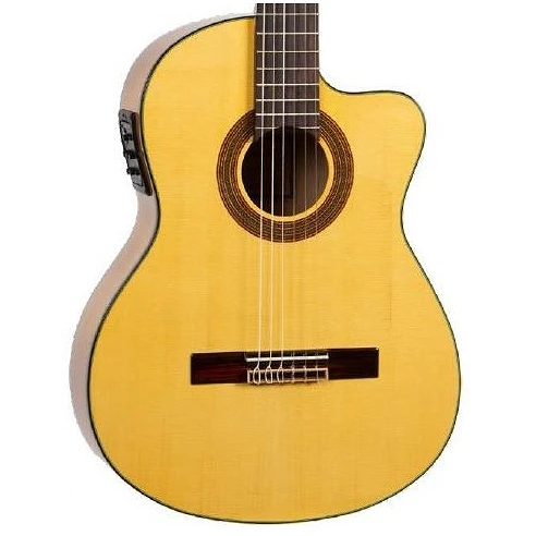 Jose Gomez F80EQ OS1 Guit Flamenca Electrificada Con Procesador de Efectos