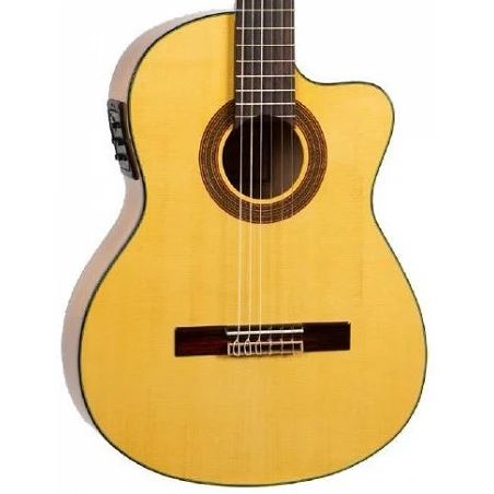 Jose Gomez F80EQ OS1 Guit Flamenca Electrificada Con Procesador de Efectos