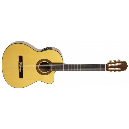 Jose Gomez F80EQ OS1 Guit Flamenca Electrificada Con Procesador de Efectos