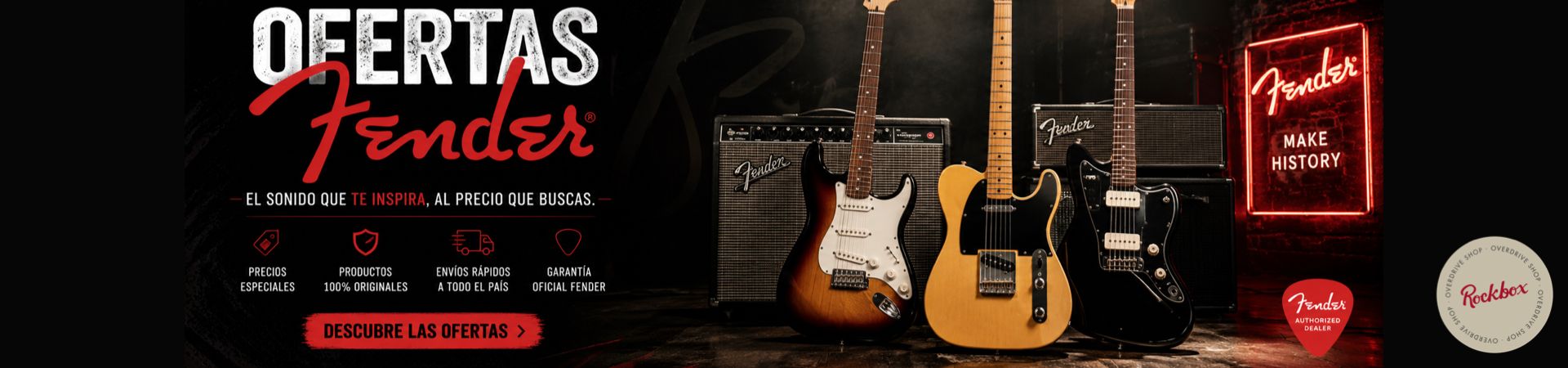 Ofertas Fender