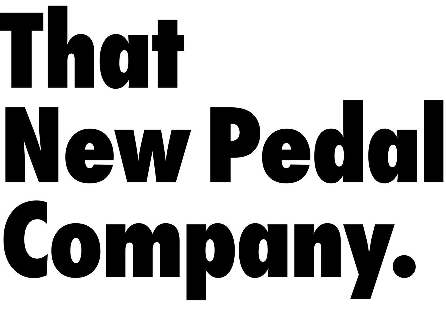 THAT NEW PEDAL COMPANY